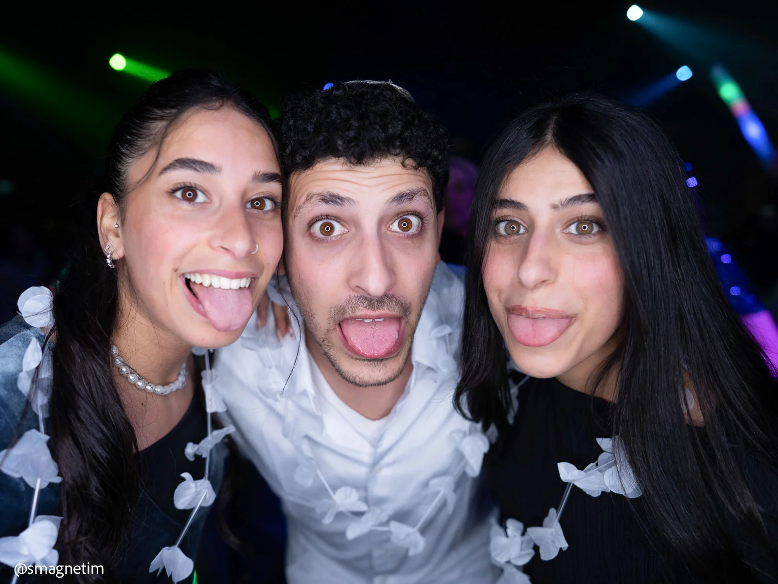 צילום מגנטים ברינג לייט - פרצוף מצחיק